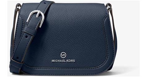 michael kors lucie crossbody bag|Lucie Small Pebbled Leather Crossbody Bag .